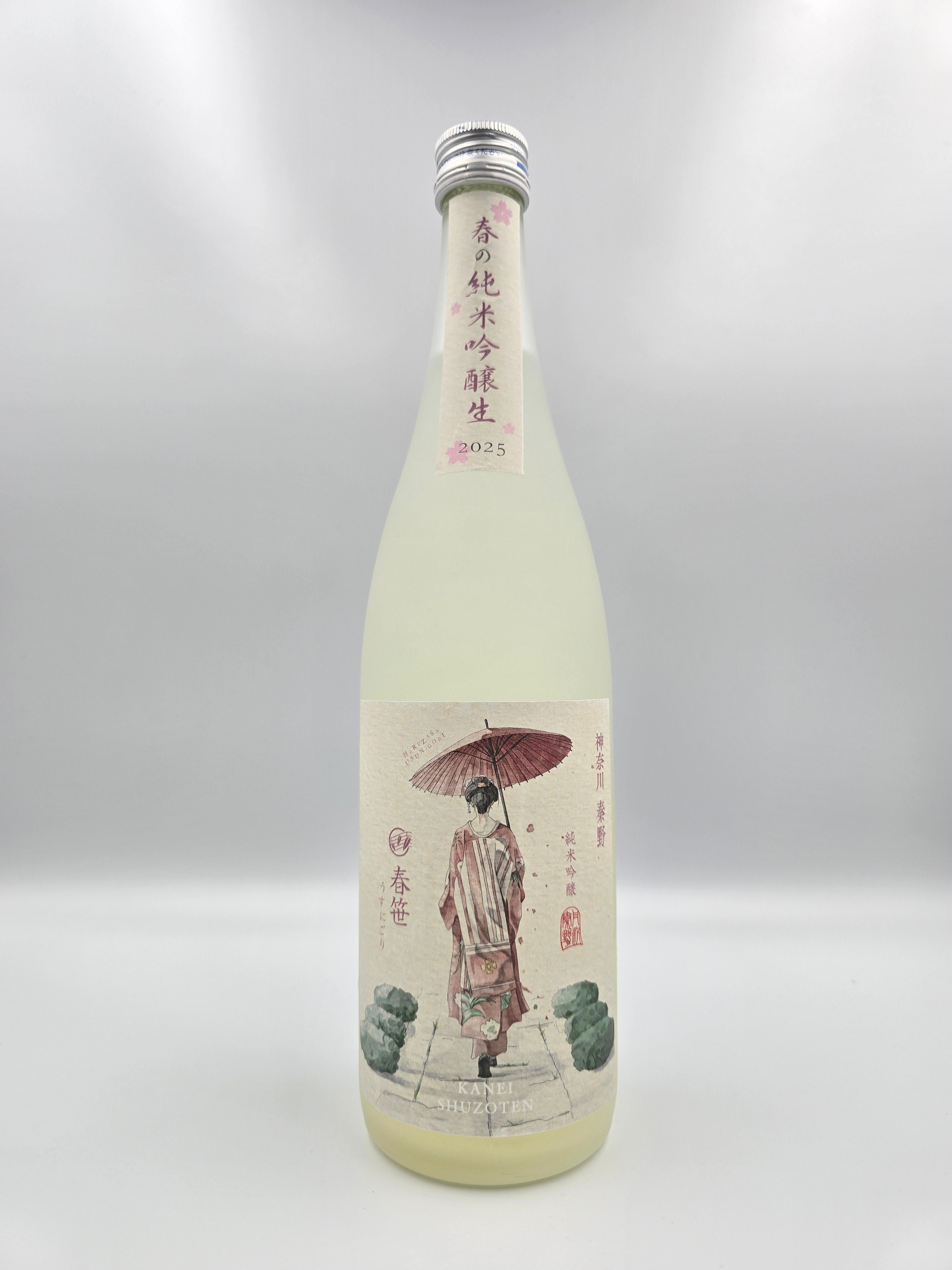 Kanei Shuzoten Harusasa Junmai Ginjo Nama Usunigori